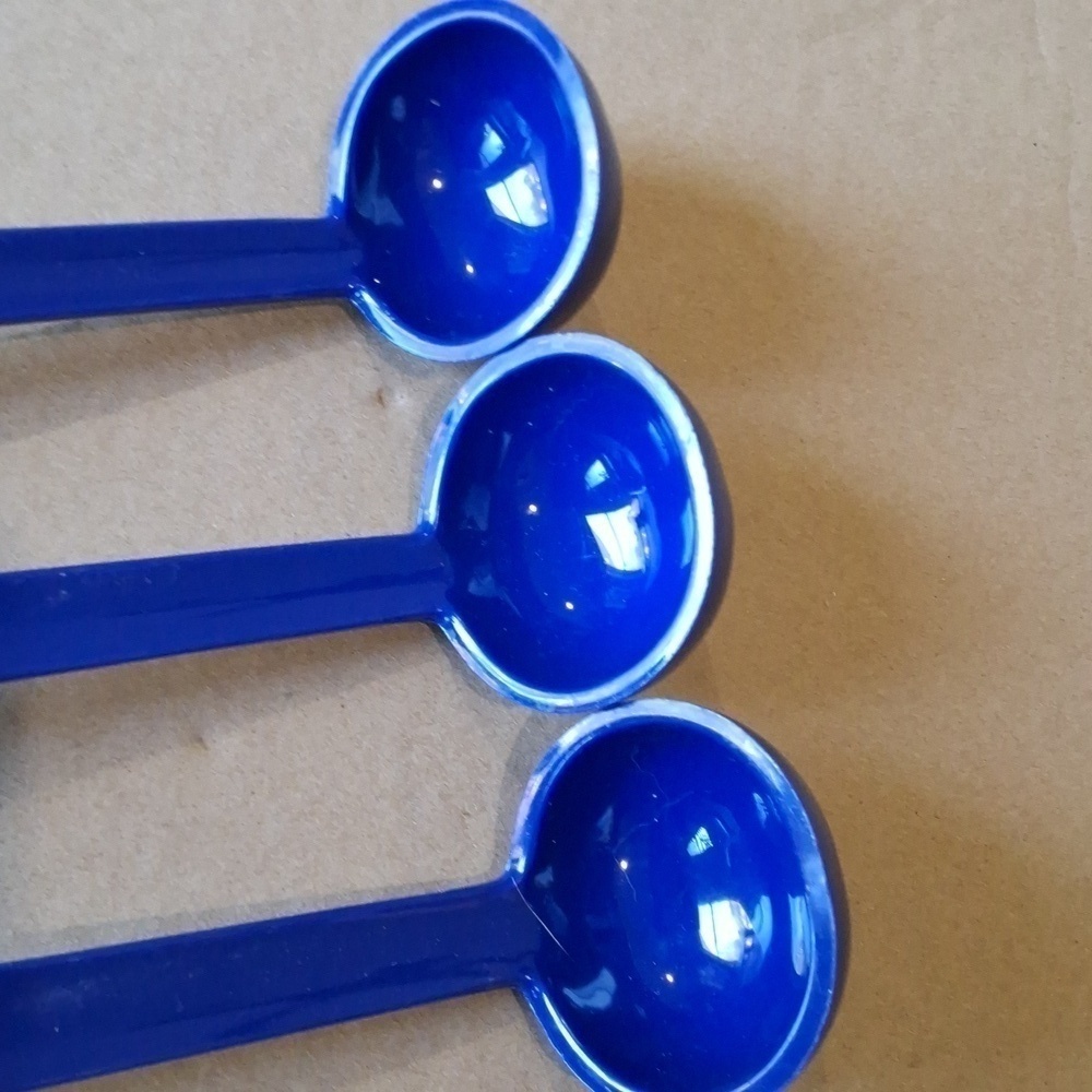 Cambro 6 Royal blue salad dressing scoop ladel 10 inches - Picture 6 of 8